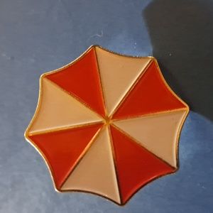 Umbrella Corporation Lapel Pin Resident Evil zombie video game button
